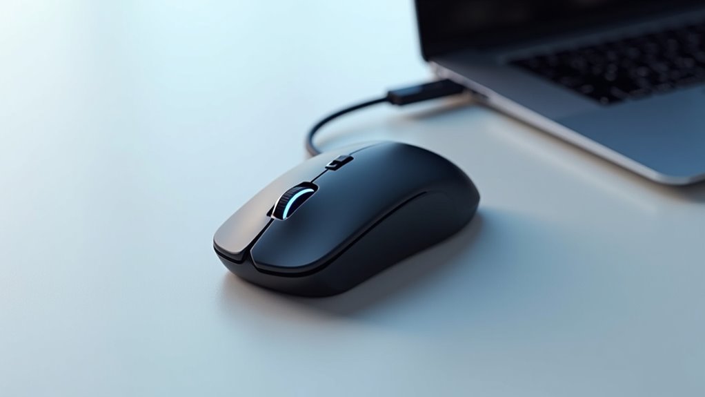 check wired mouse functionality