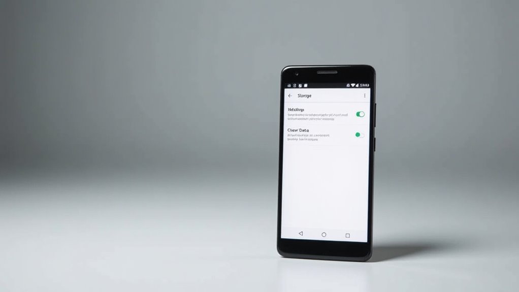 clear camera app cache