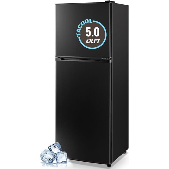 5.0 Cu.Ft Mini Fridge with Freezer
