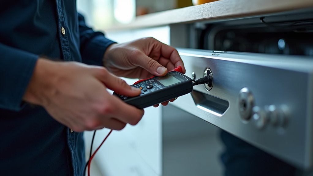 diagnose bosch dishwasher sensors