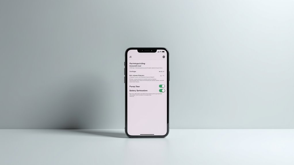 disable power saver mode