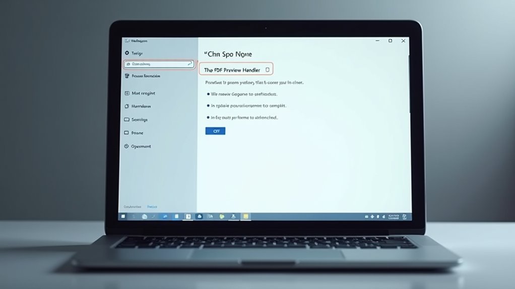 disable powertoys pdf preview