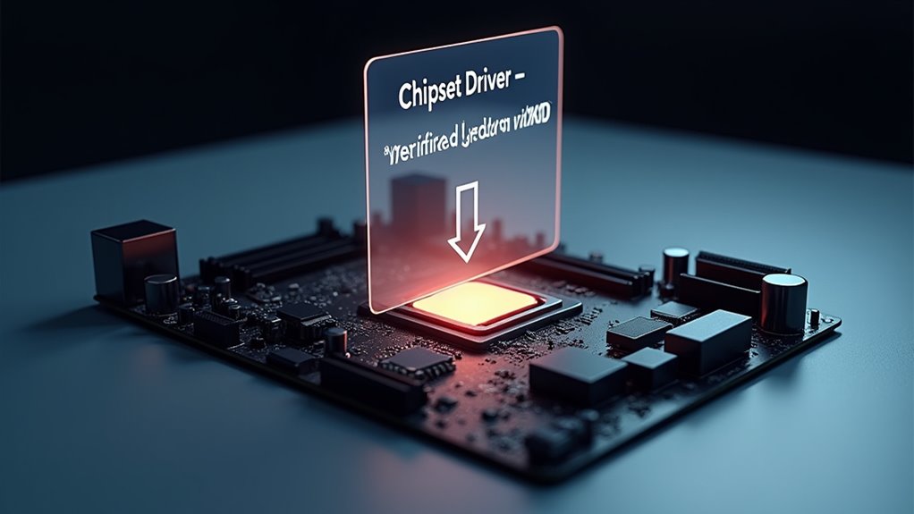 download chipset drivers correctly