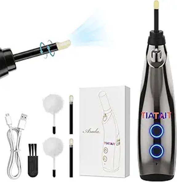 Ear Vacuum Wax Removal Tool (Gray)
