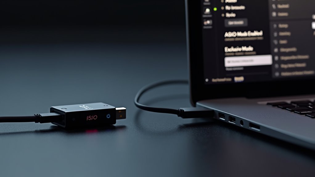 enable asio exclusive mode