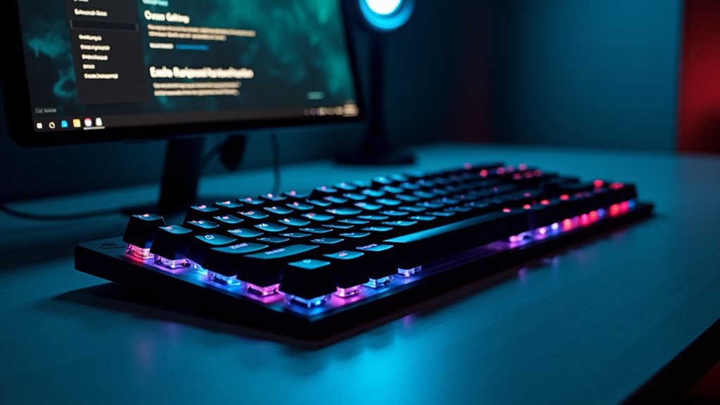 enable background keyboard input