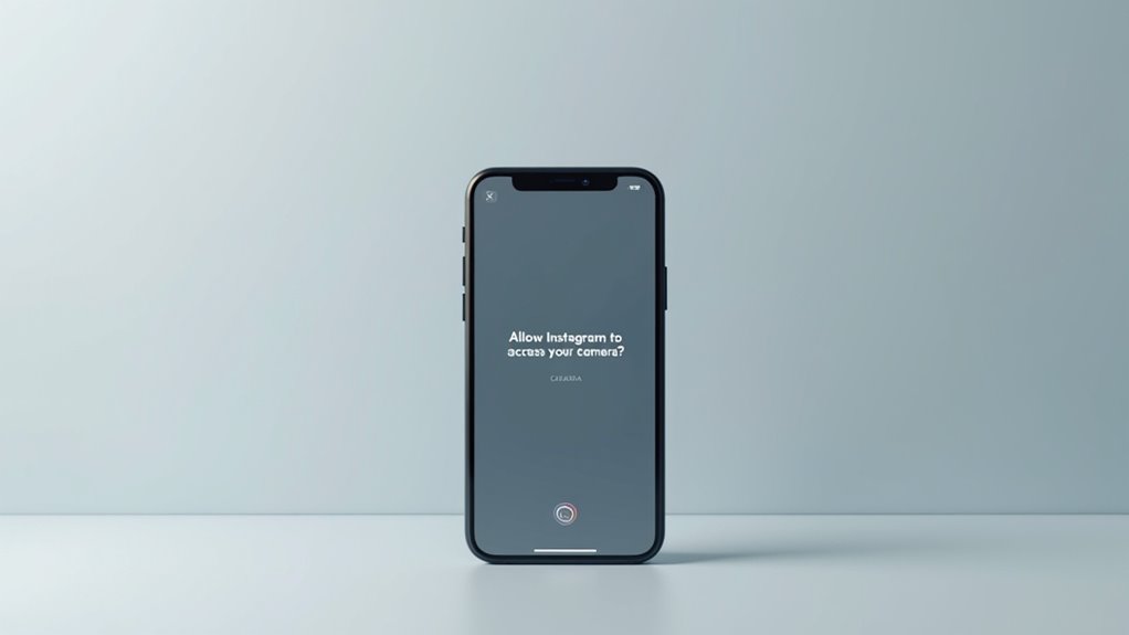 enable instagram camera access