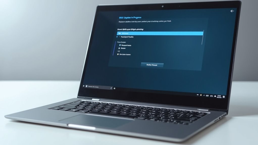 enable touchpad update bios