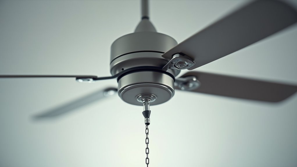 faulty capacitor affects fan