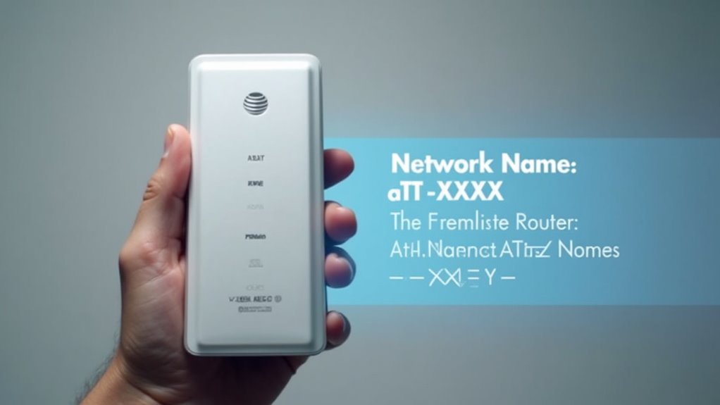 find at t wi fi credentials