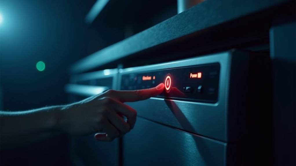 force bosch dishwasher reset