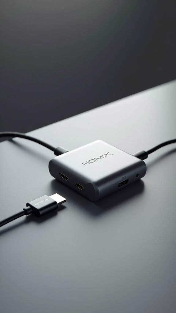hdmi switcher docking station connection