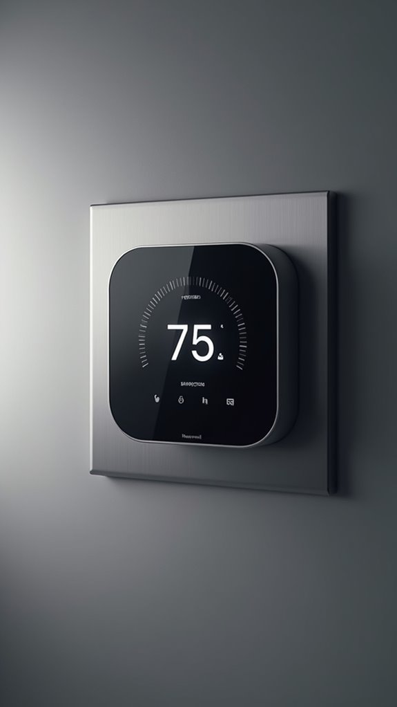 honeywell thermostat display repair