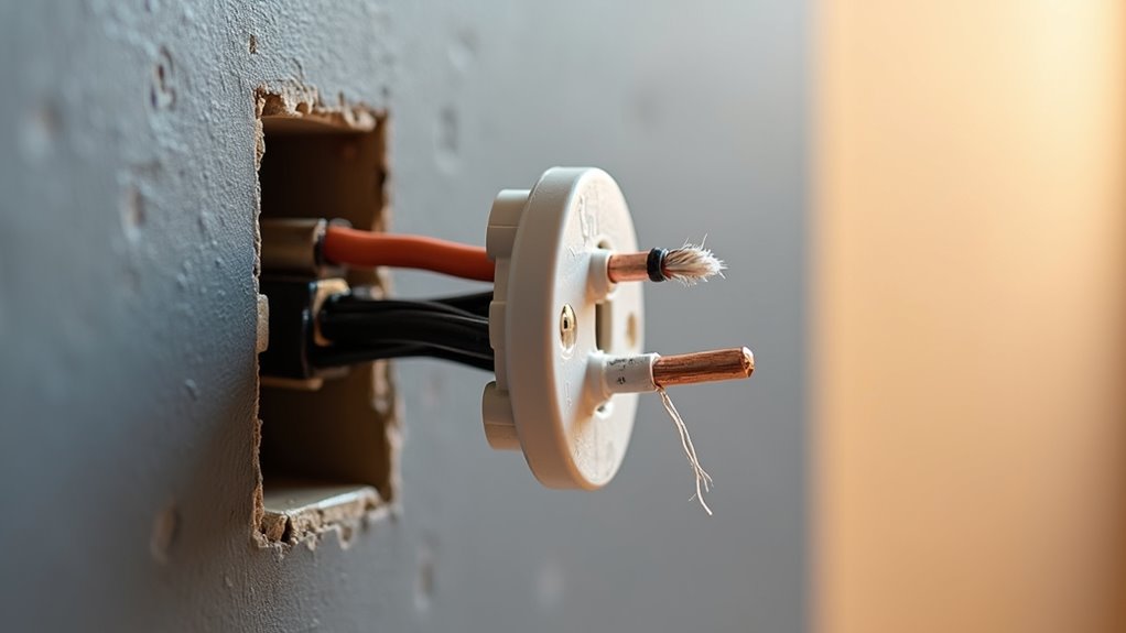 inspect for loose wires