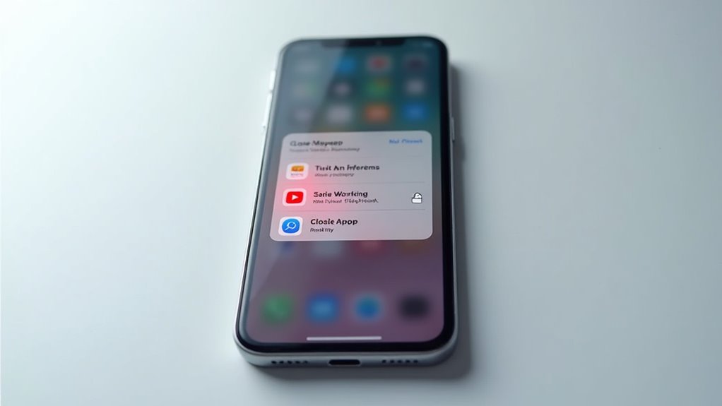 manage background app resources