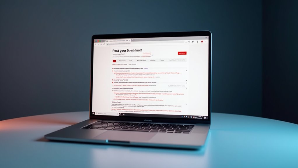 post error log online