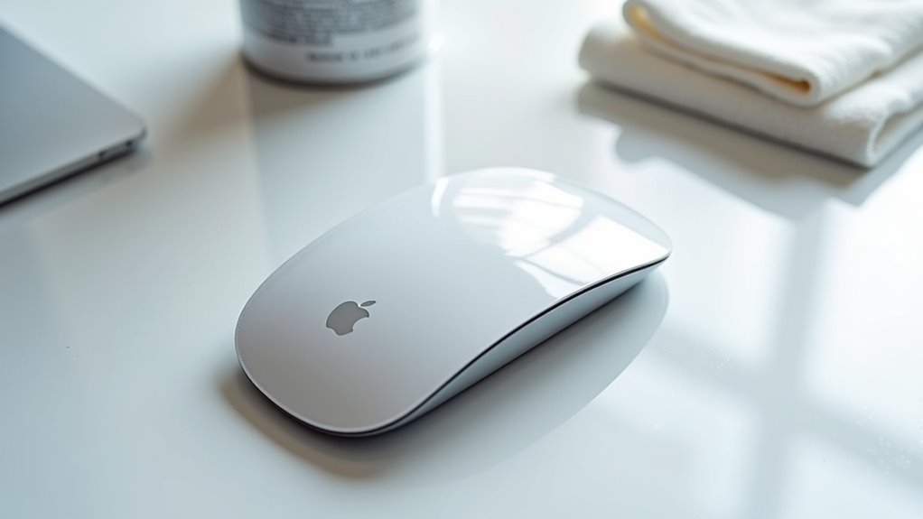 regularly clean magic mouse