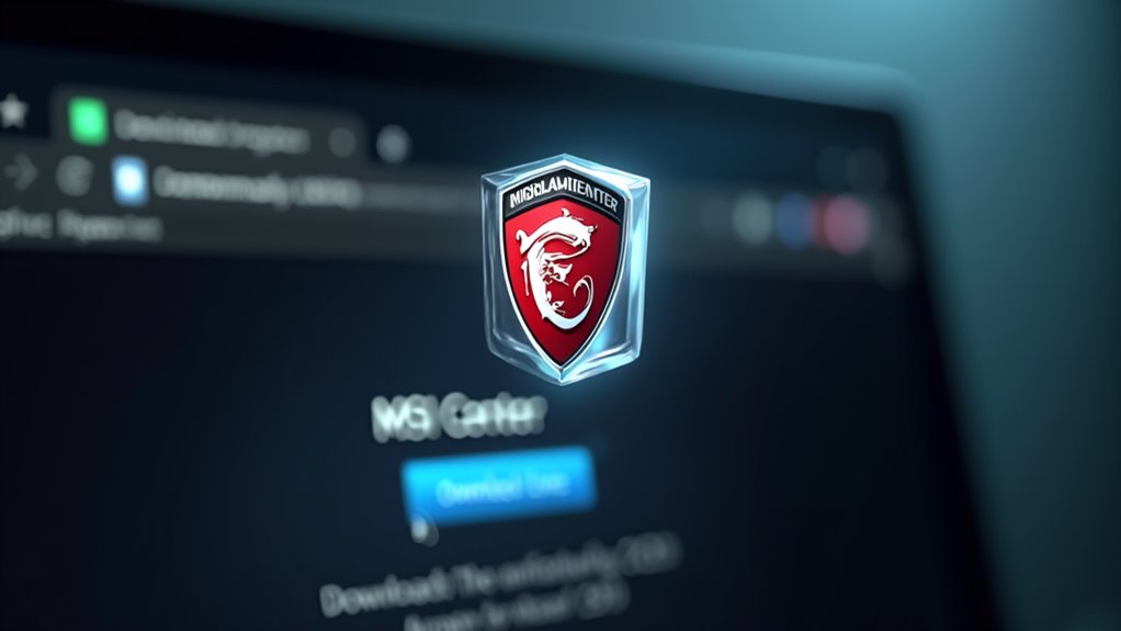 reinstall msi center freshly