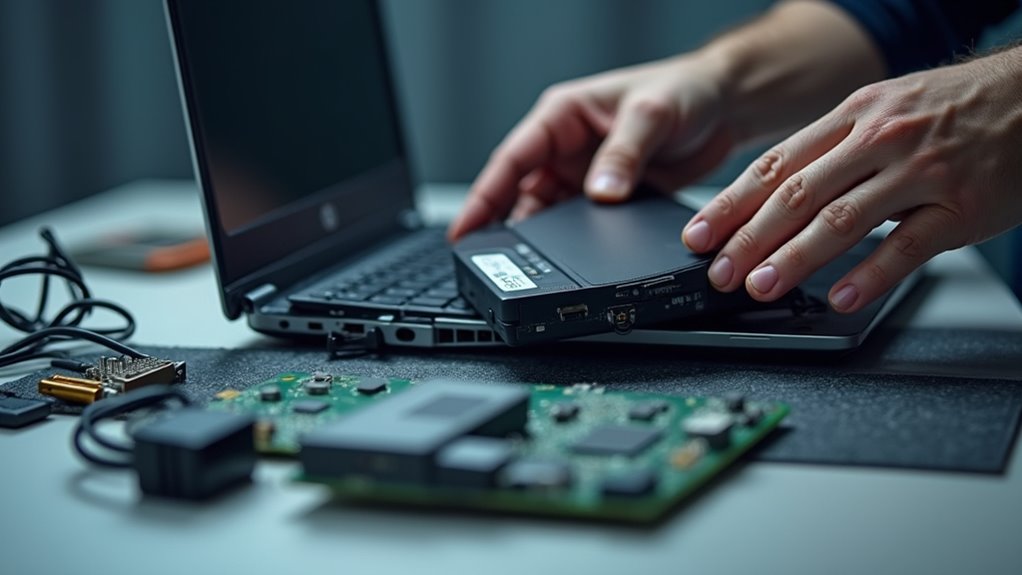 replace faulty laptop components