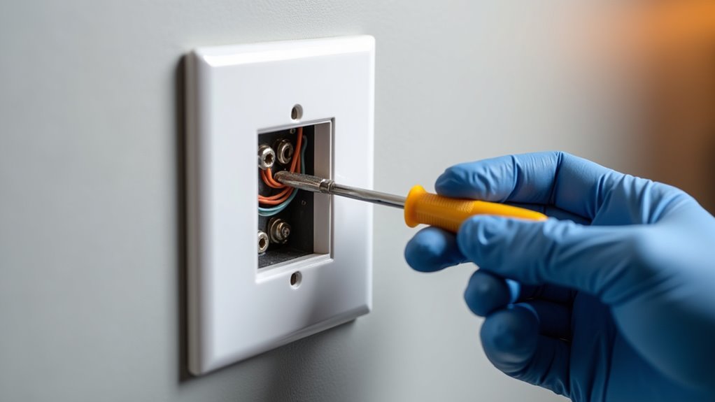 replace switch or call electrician