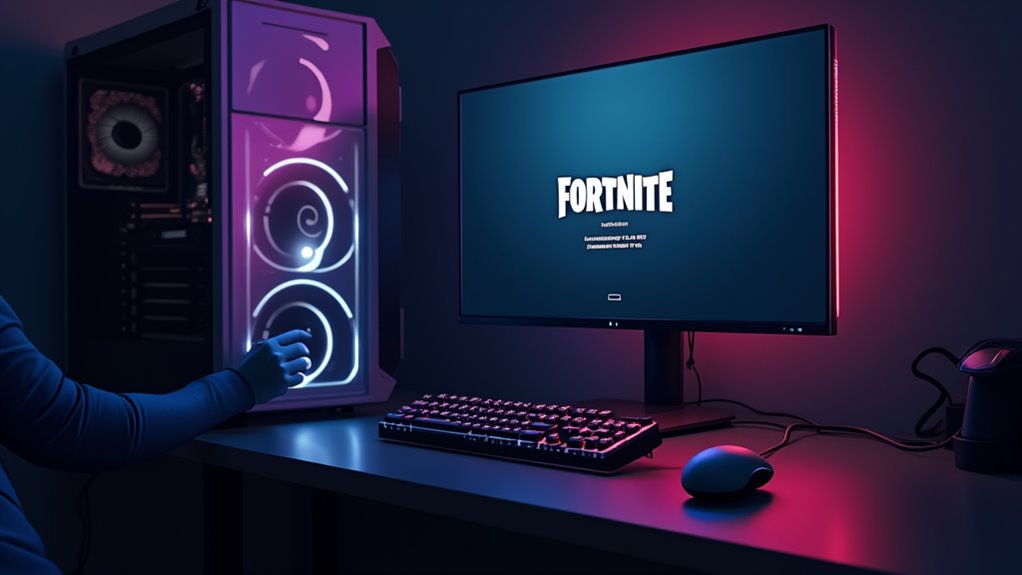 restart fortnite and computer