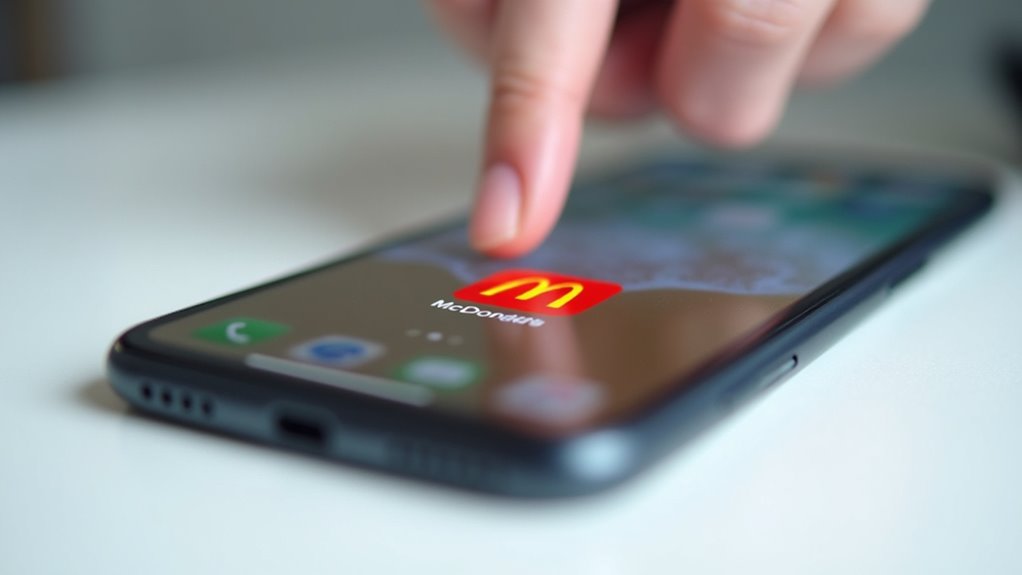 restart mcdonald s app regularly