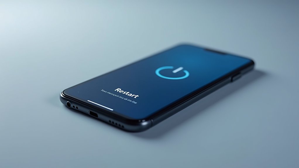 restart phone for camera issues