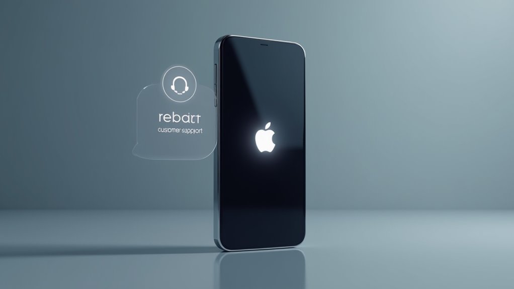 restart update contact support