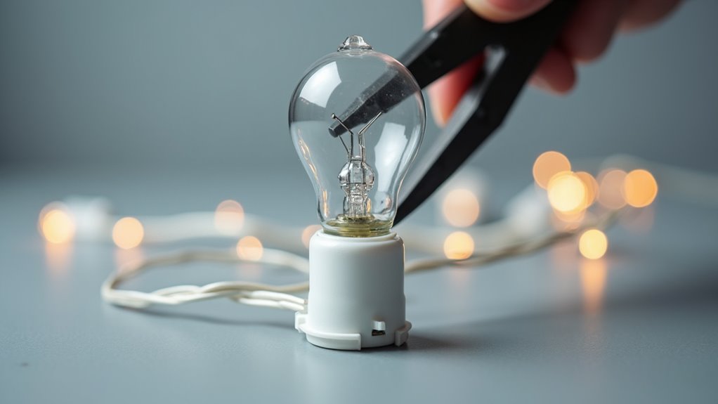 secure christmas light bulbs