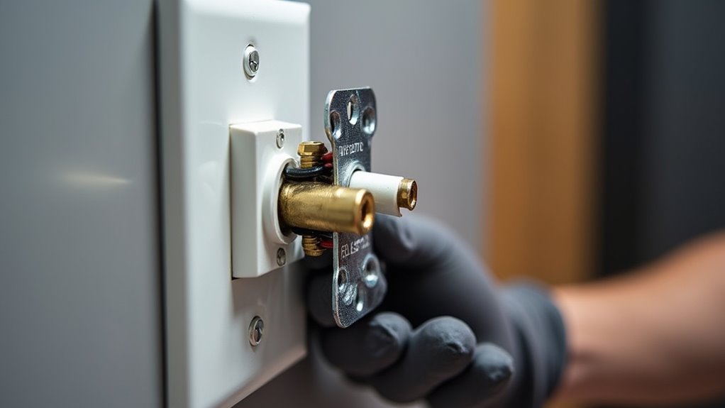 secure electrical connections properly
