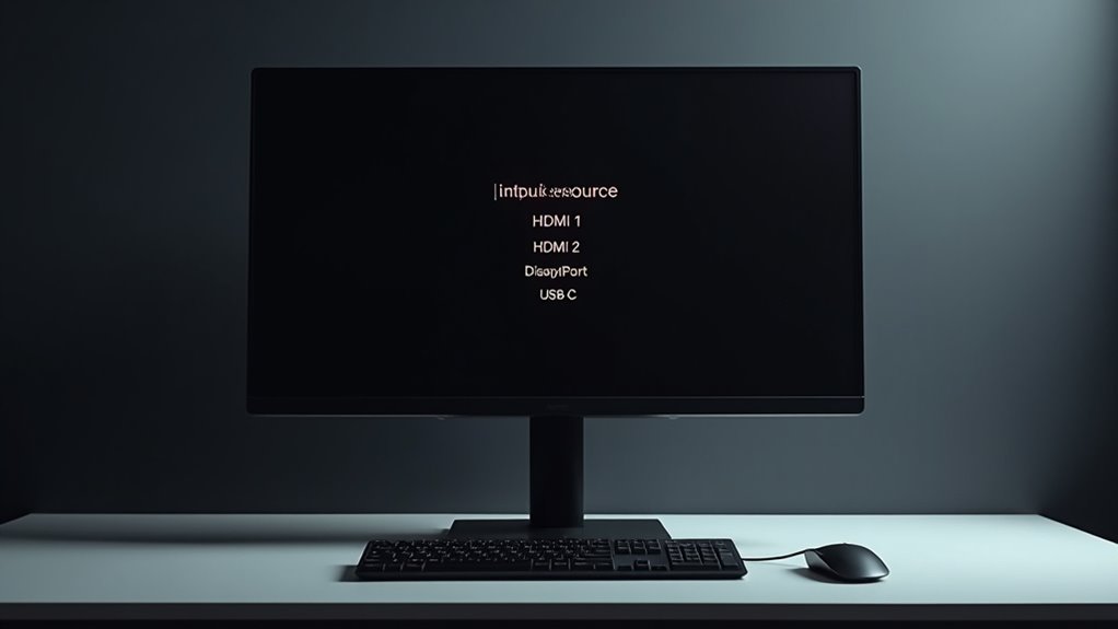 select correct input source