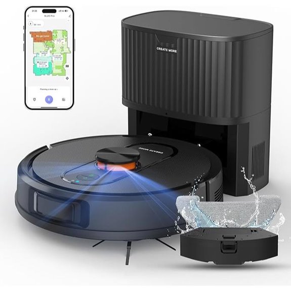 Robot Vacuum & Mop with Self-Emptying