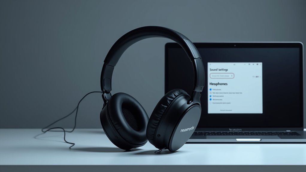 set headphones as default