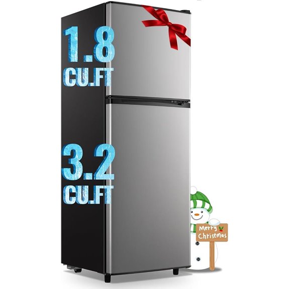 WANAI 5.0 Cu.Ft Fridge with Freezer