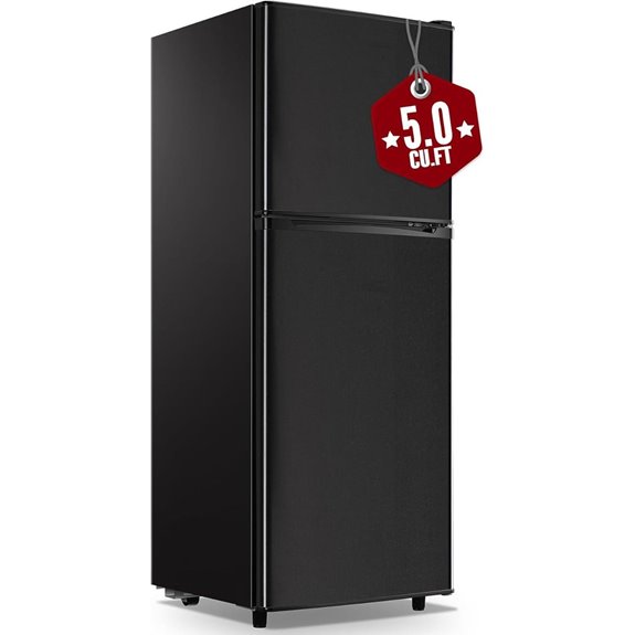 WANAI 5.0 Cu.Ft Fridge with Freezer