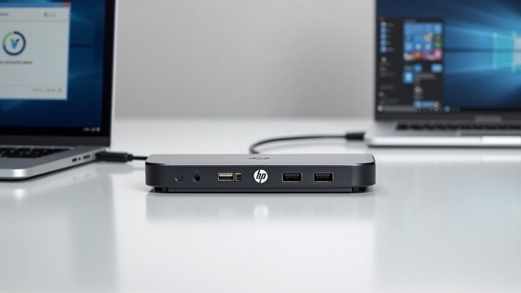 test docking station functionality