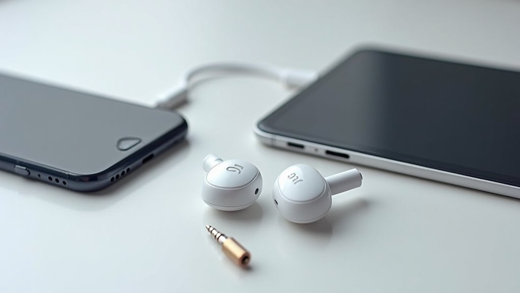 test earbuds on multiple devices