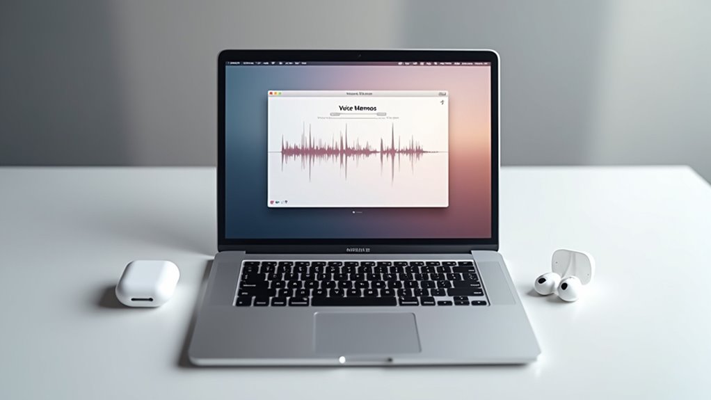 test microphone using voice memos