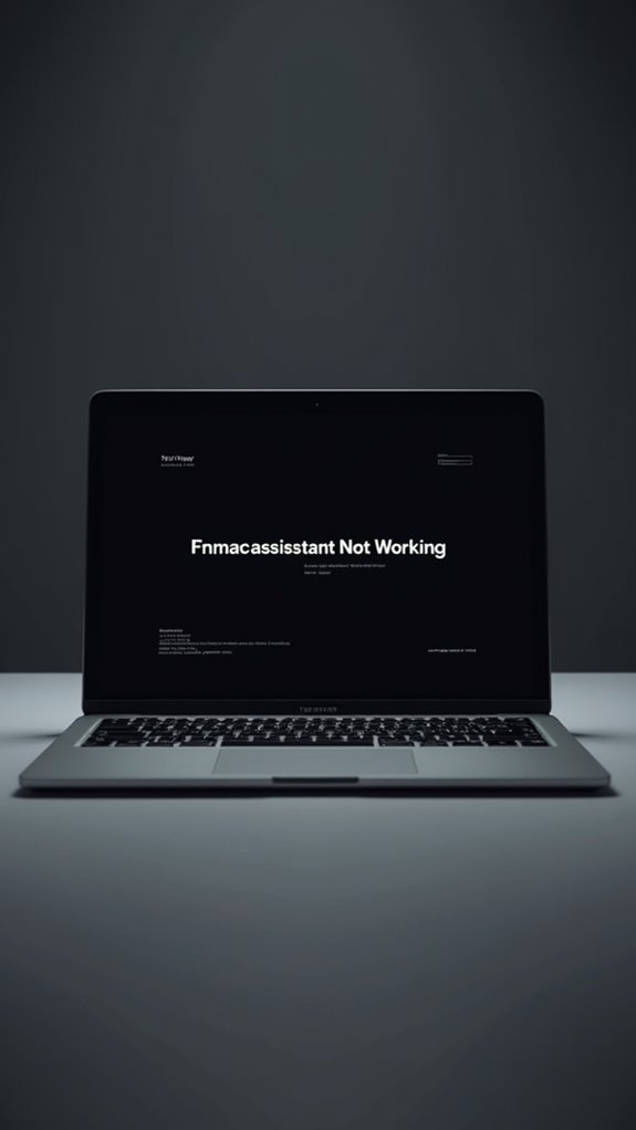 troubleshoot fnmacassistant issues