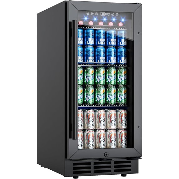 15 Under Counter Beverage Fridge - 130 Cans