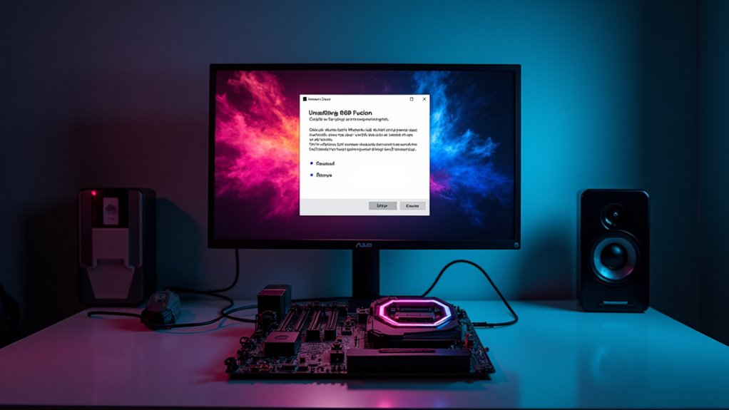 uninstall rgb fusion completely