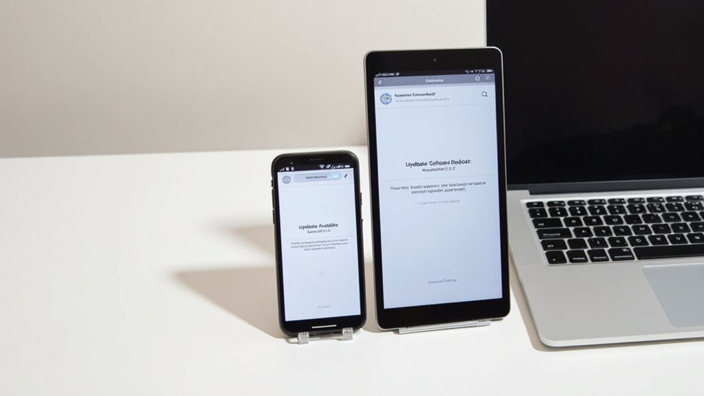 update app and software