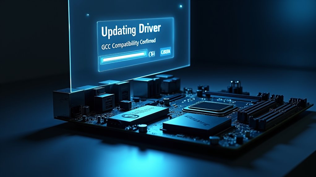 update drivers for gcc