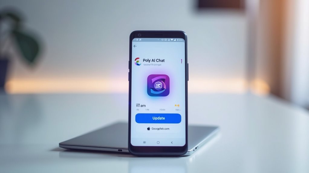 update poly ai chat