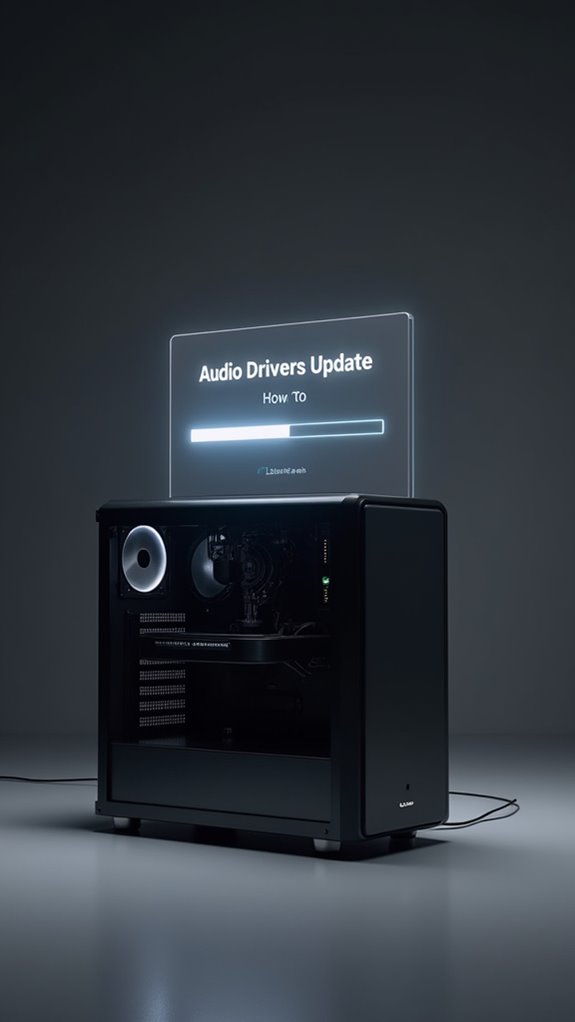 update your audio drivers
