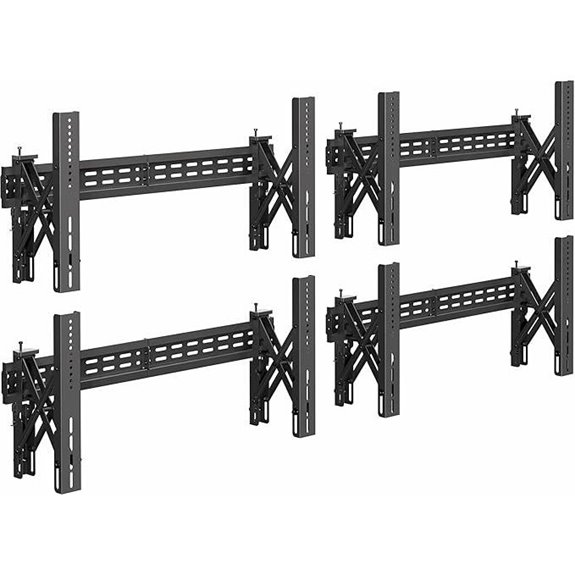 VIVO Pop-Out Steel Video Wall Mounts (4-Pack)